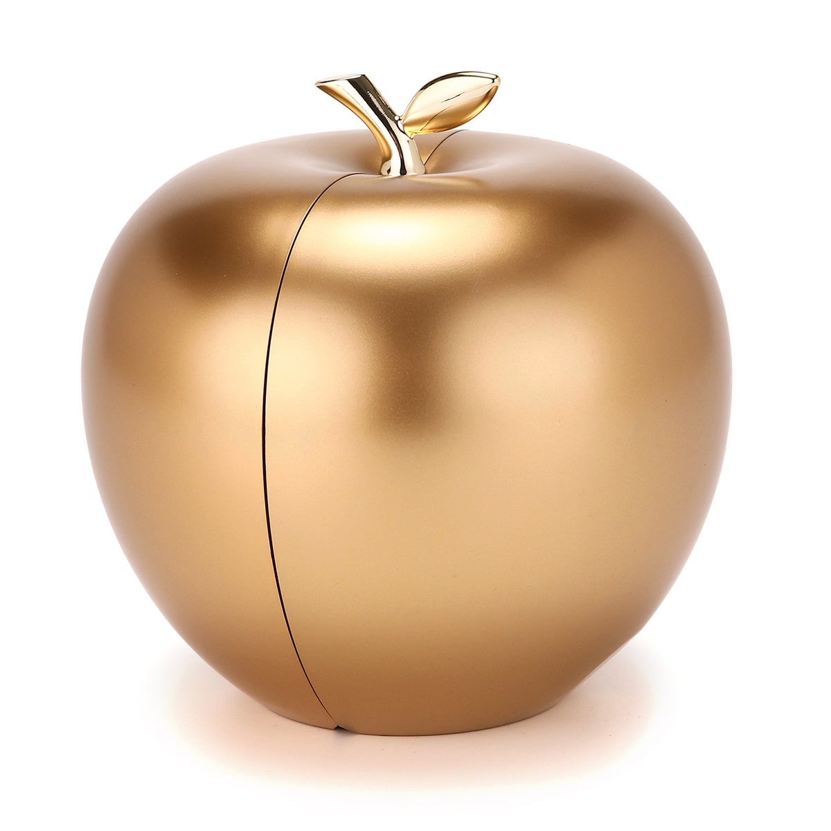 Apfel-Rosenbox mit gravierter Doppelherzkette - Liebesketten