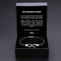 Armband Gemeinsam alt werden mit Namensgravur