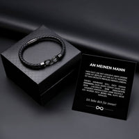 Armband Gemeinsam alt werden mit Namensgravur