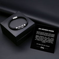 Armband Gemeinsam alt werden mit Namensgravur
