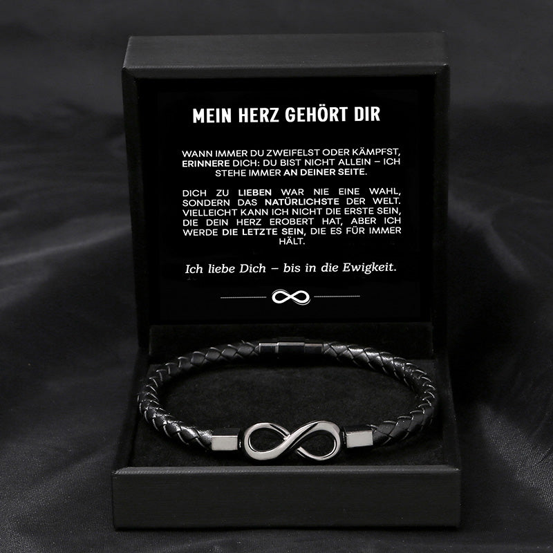 Armband Mein Herz gehört dir mit Namensgravur - Liebesketten