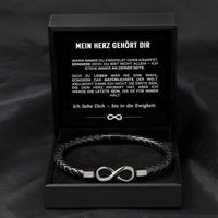 Armband Mein Herz gehört dir mit Namensgravur