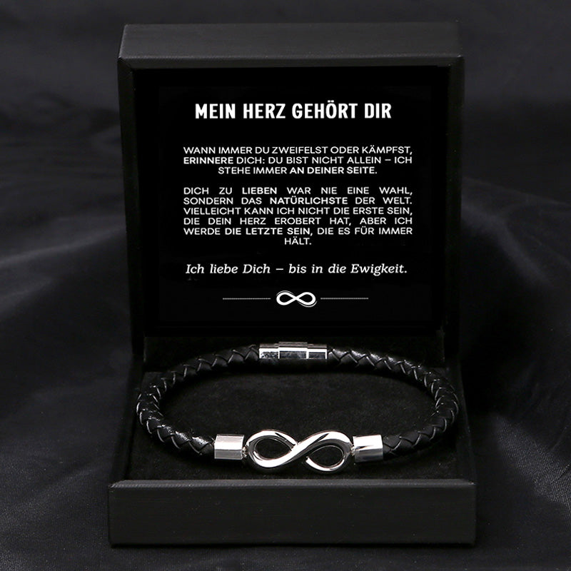 Armband Mein Herz gehört dir mit Namensgravur - Liebesketten