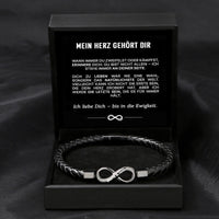 Armband Mein Herz gehört dir mit Namensgravur