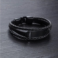 Armband mit Ankerverschluss und Gravur für ihn