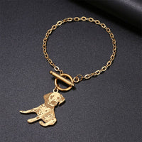 Armband mit gravierter Silhouette deines Hundes