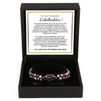 Armband mit Unendlichkeit und Herz für die Enkelin