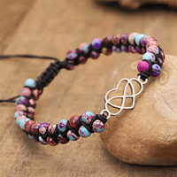 Armband mit Unendlichkeit und Herz für die Enkelin