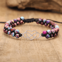 Armband mit Unendlichkeit und Herz für die Enkelin