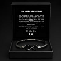 Armband Seelenverwandtschaft mit Gravur für ihn