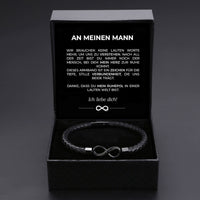 Armband Seelenverwandtschaft mit Gravur für ihn