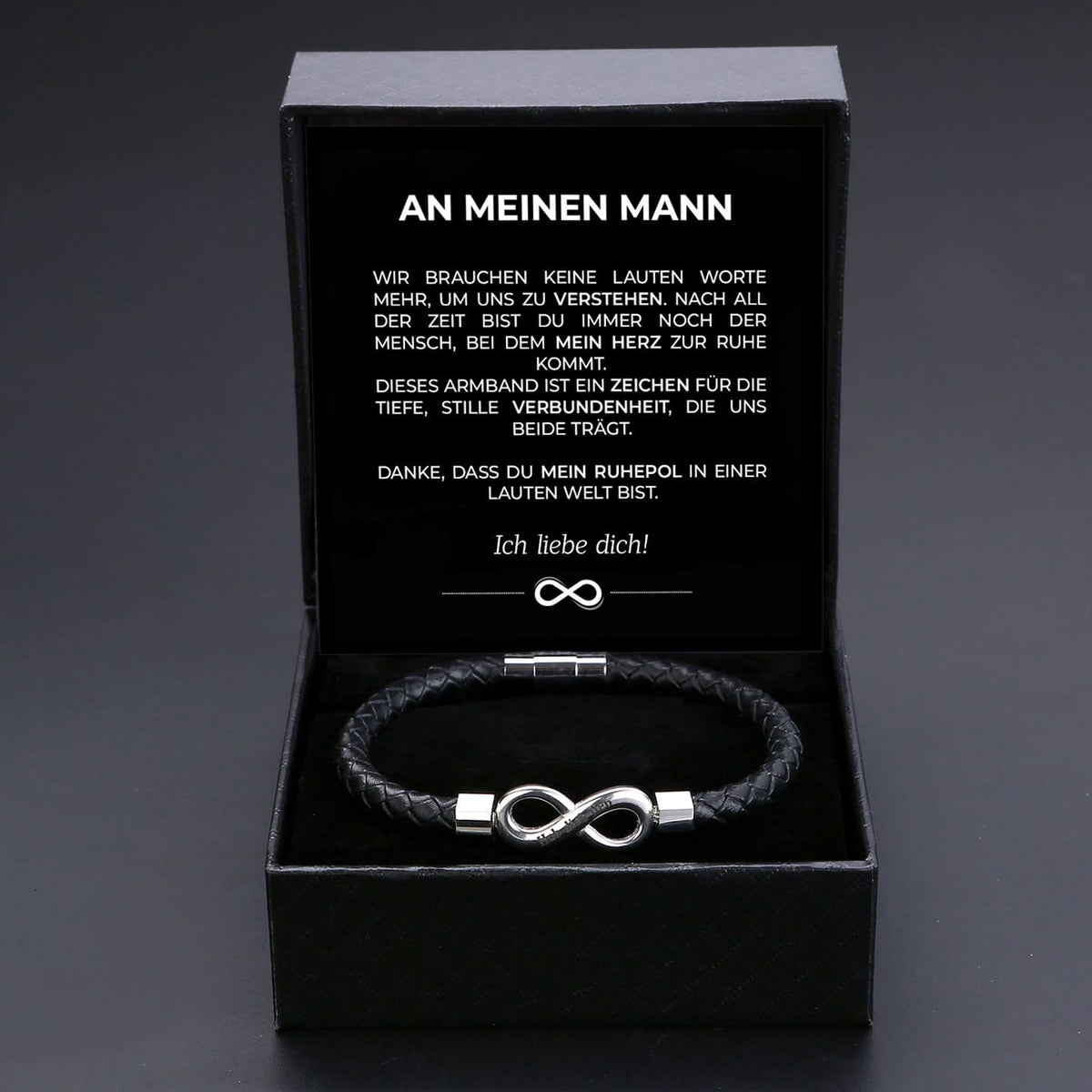 Armband Seelenverwandtschaft mit Gravur für ihn - Liebesketten
