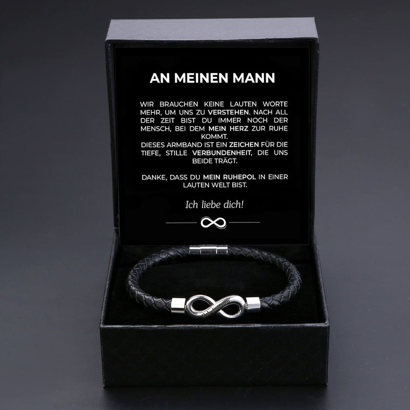 Armband Seelenverwandtschaft mit Gravur für ihn