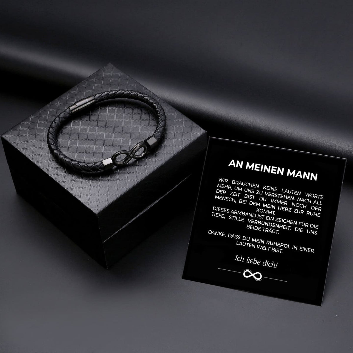 Armband Seelenverwandtschaft mit Gravur für ihn - Liebesketten