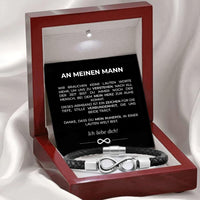 Armband Seelenverwandtschaft mit Gravur für ihn