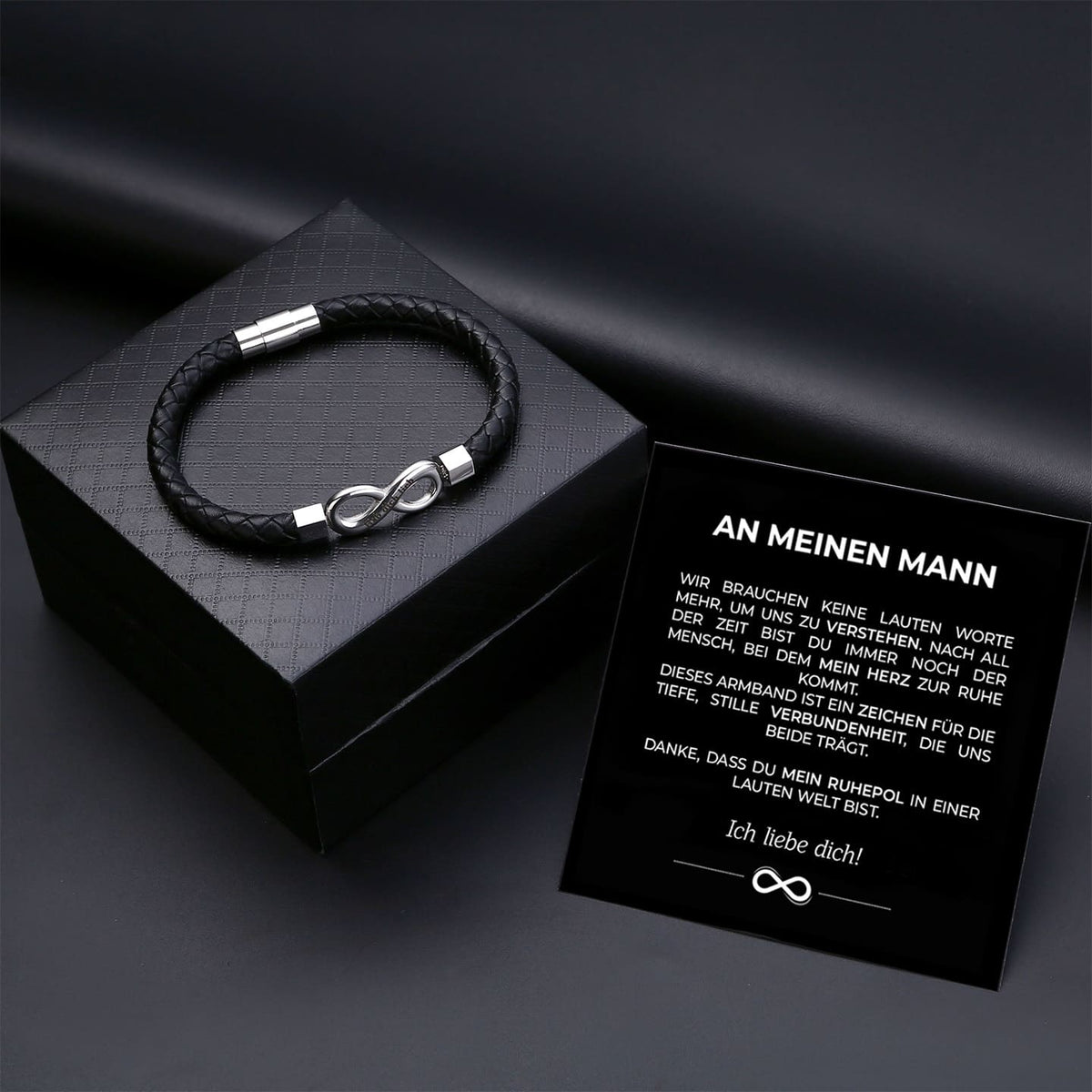 Armband Seelenverwandtschaft mit Gravur für ihn - Liebesketten