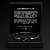 Armband Wir gegen die Welt mit beiden Namensgravuren