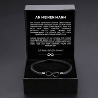 Armband Wir gegen die Welt mit beiden Namensgravuren