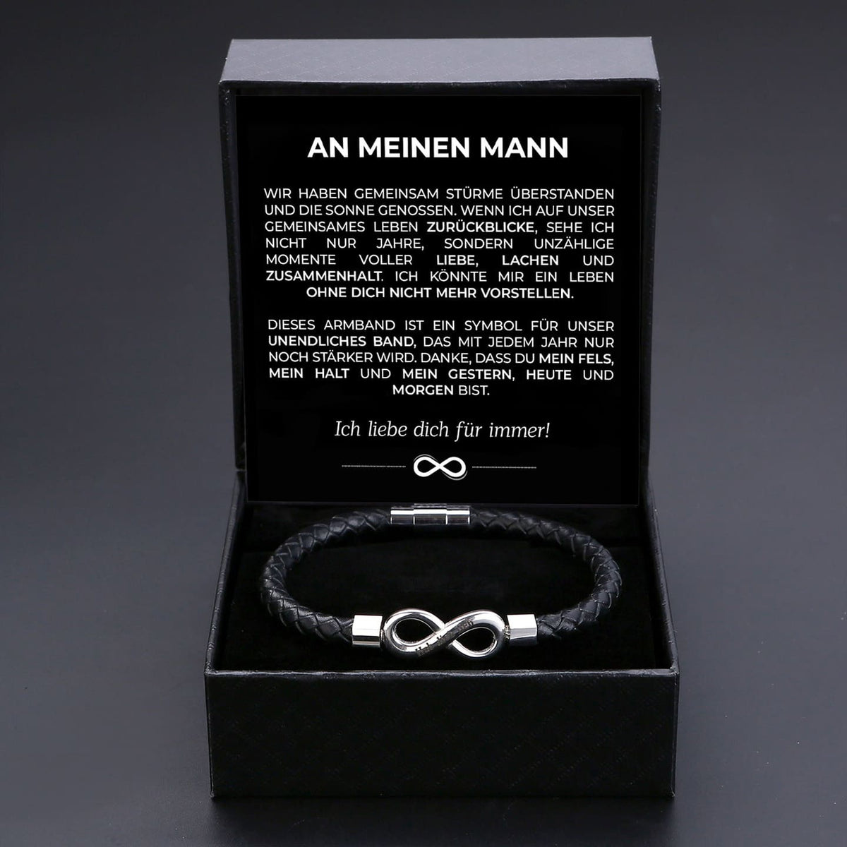 Armband Wir gegen die Welt mit beiden Namensgravuren - Liebesketten