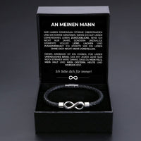Armband Wir gegen die Welt mit beiden Namensgravuren