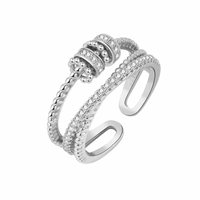 Fidget-Ring mit drehbaren Ringen für die Tochter