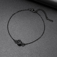 Foto-Armband mit eigenem Bild im runden Stein