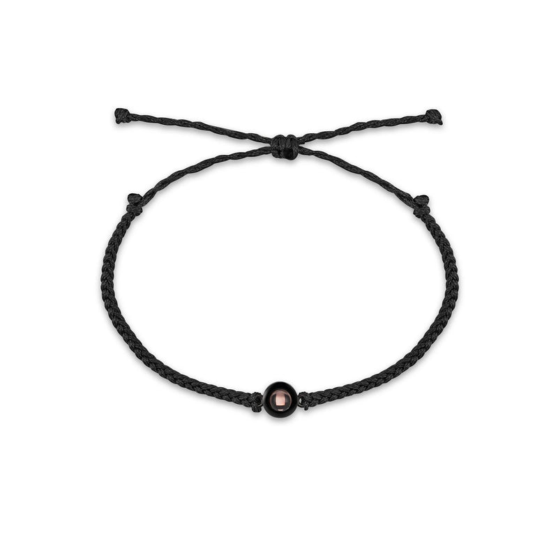 Foto-Kreisarmband mit Bild im Durchschau-Stein