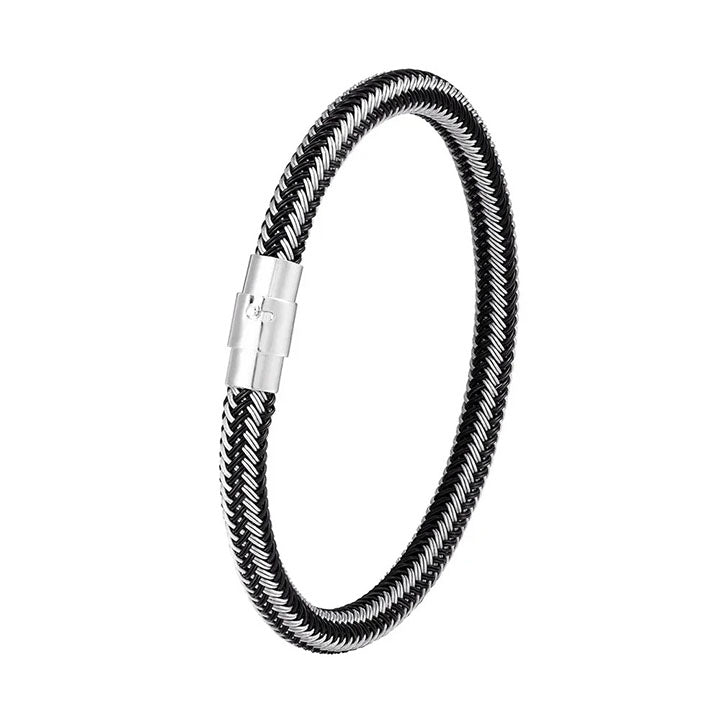 Geflochtenes Armband an meinen Mann mit Verschluss - Liebesketten