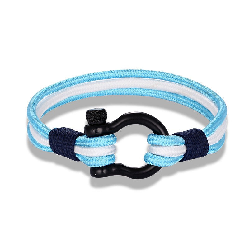 Geflochtenes Länder-Armband in deinen Flaggenfarben - Liebesketten