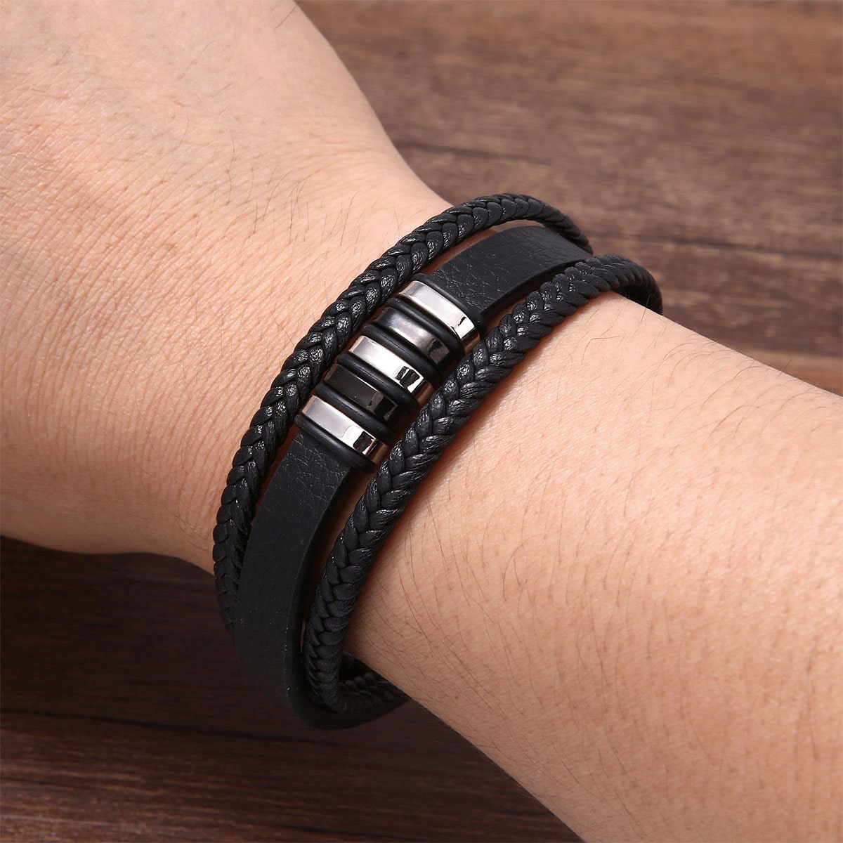 Gliederarmband mit Gravur an meinen lieben Sohn - Liebesketten