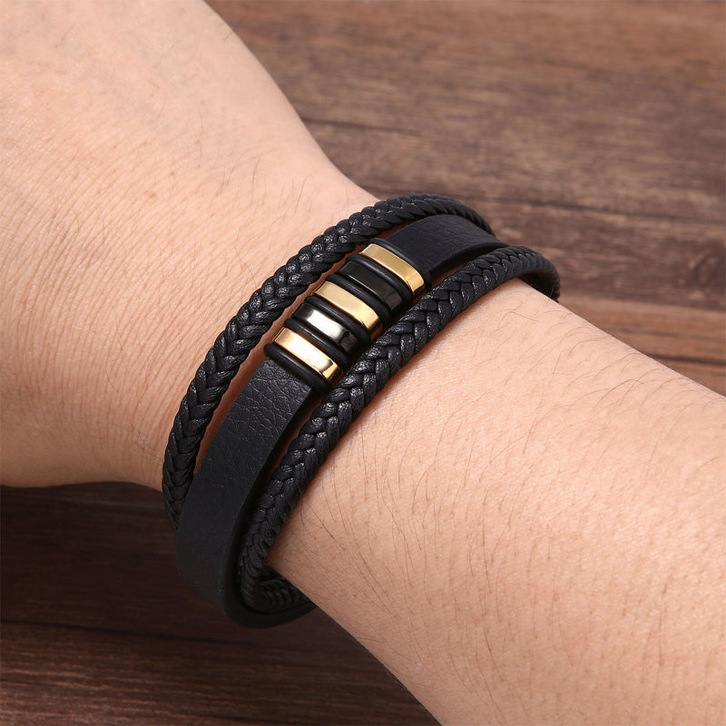 Gliederarmband mit Gravur an meinen lieben Sohn