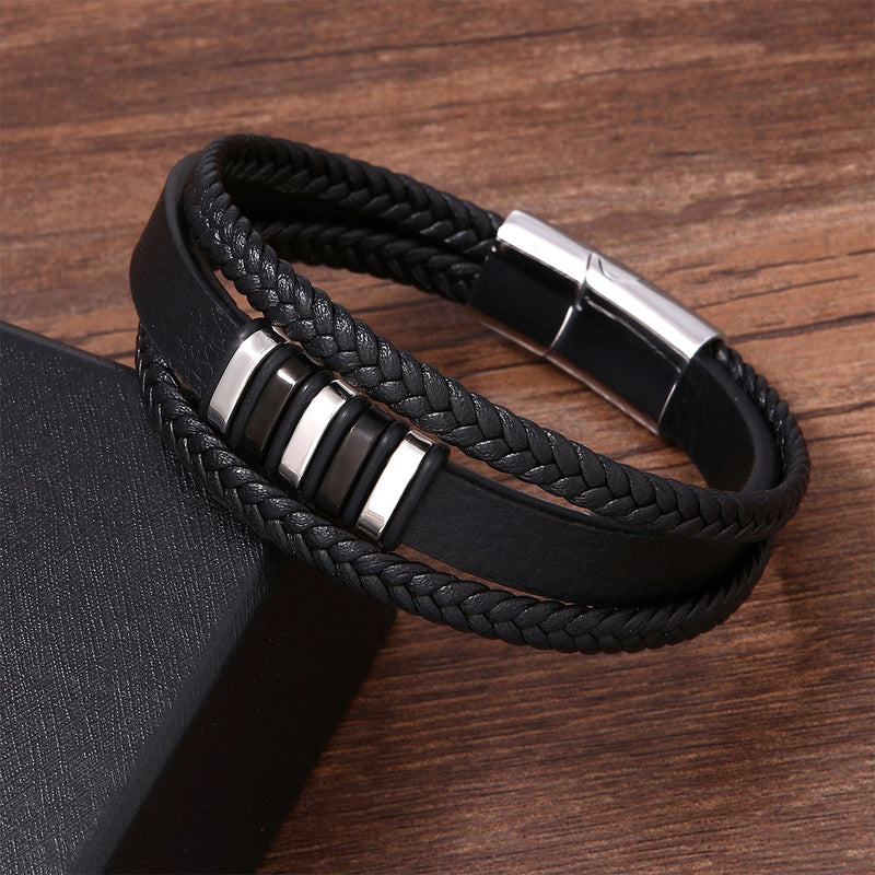 Gliederarmband mit Gravur an meinen lieben Sohn