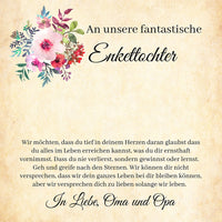 Halskette für die Enkeltochter von Oma und Opa