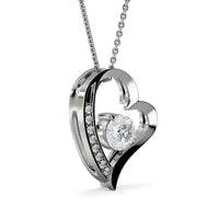 Halskette mit Karte an meine Mama für immer und ewig