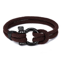 Handseil-Armband mit Gravur an meinen lieben Sohn