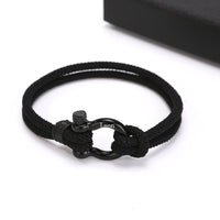 Handseil-Armband mit Gravur an meinen lieben Sohn