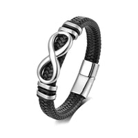 Herren-Lederarmband mit Gravur an meinen Sohn