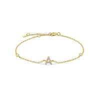 Initialen-Armband mit einem oder zwei Buchstaben