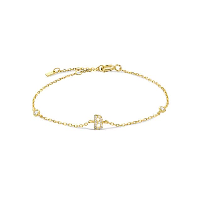 Initialen-Armband mit einem oder zwei Buchstaben