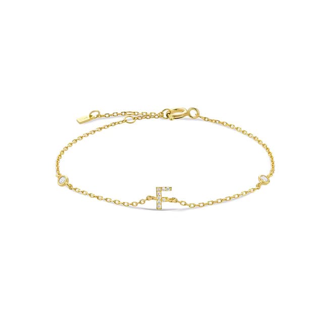 Initialen-Armband mit einem oder zwei Buchstaben