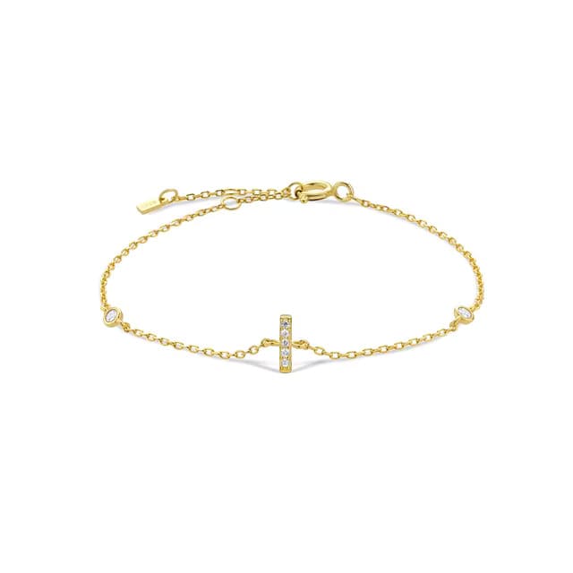 Initialen-Armband mit einem oder zwei Buchstaben