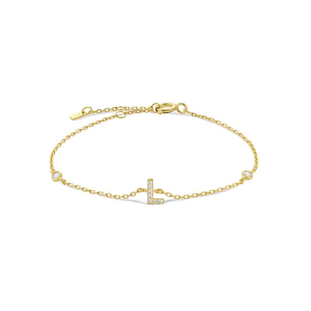 Initialen-Armband mit einem oder zwei Buchstaben
