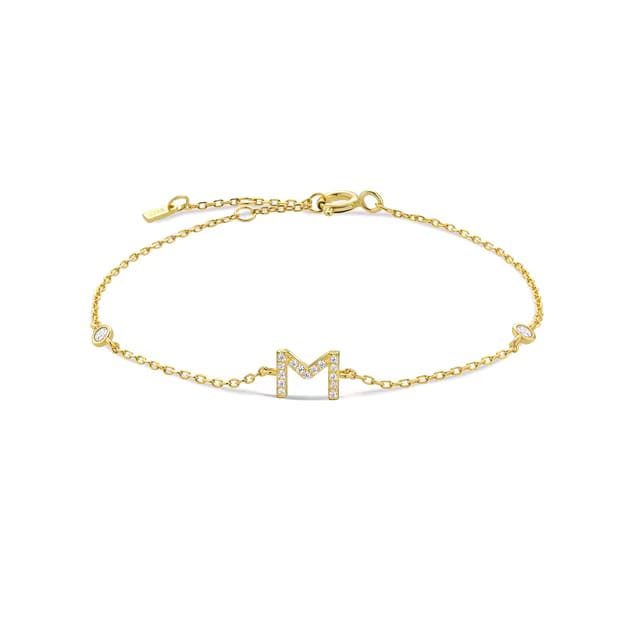 Initialen-Armband mit einem oder zwei Buchstaben