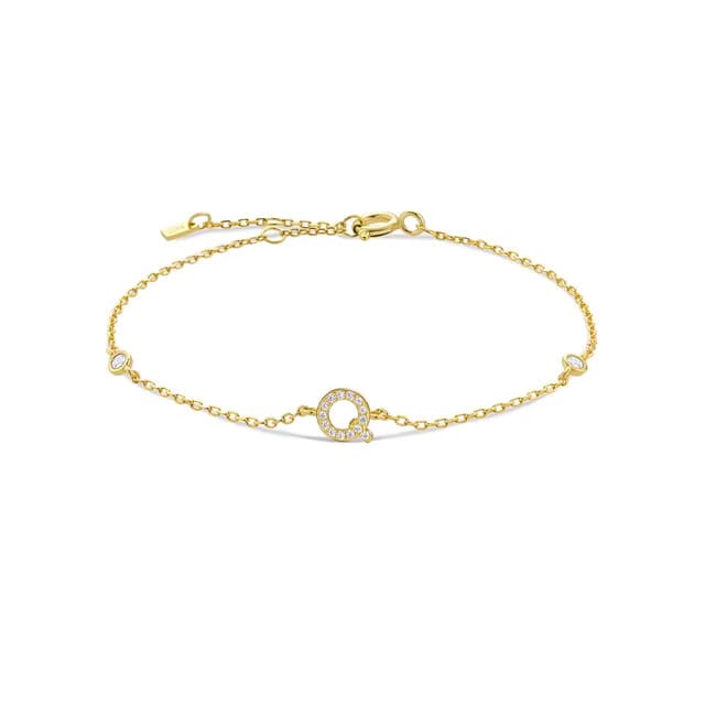 Initialen-Armband mit einem oder zwei Buchstaben