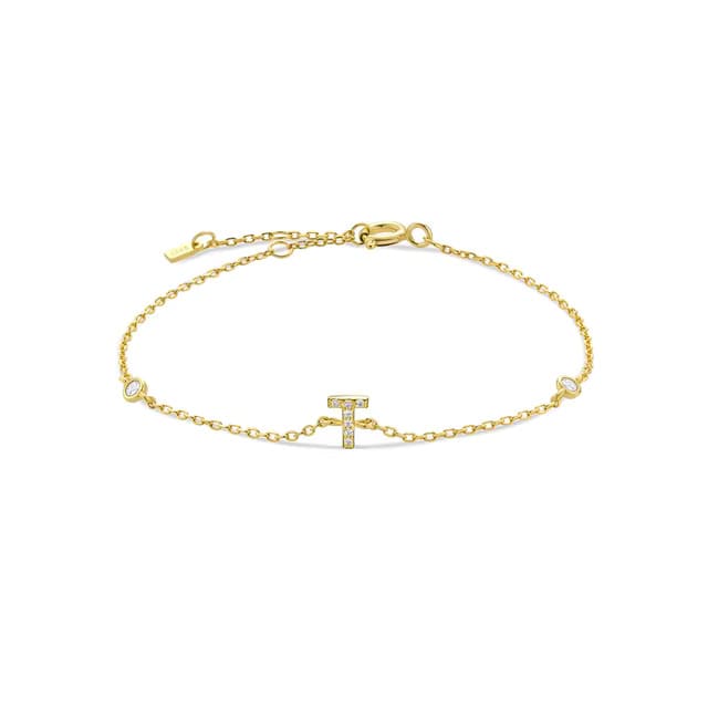 Initialen-Armband mit einem oder zwei Buchstaben - Liebesketten