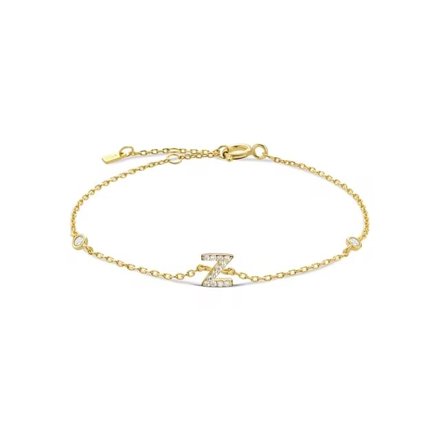 Initialen-Armband mit einem oder zwei Buchstaben