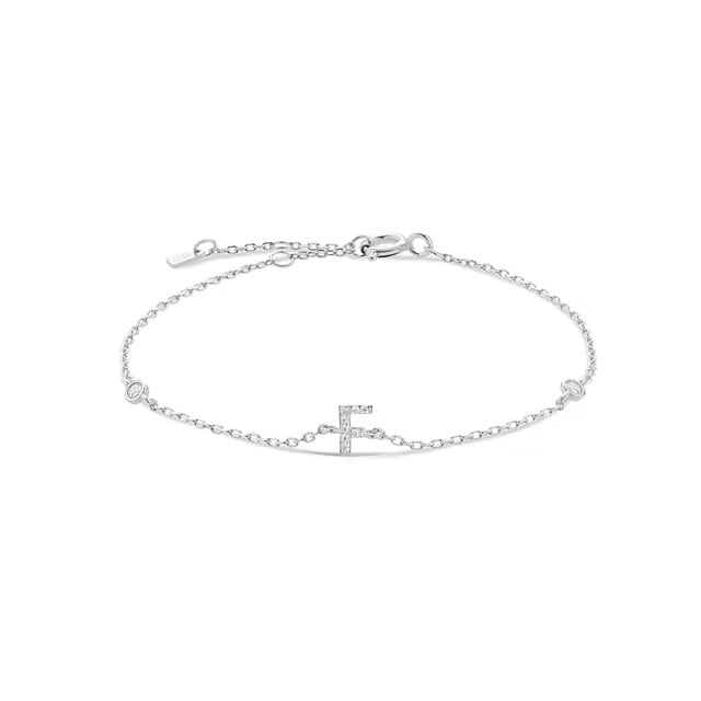 Initialen-Armband mit einem oder zwei Buchstaben - Liebesketten