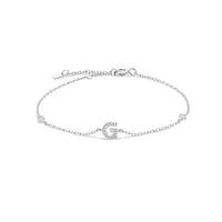 Initialen-Armband mit einem oder zwei Buchstaben