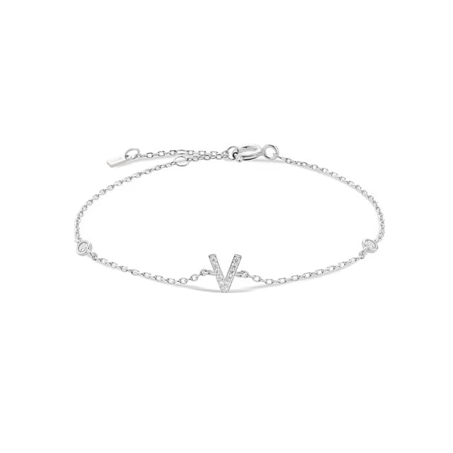 Initialen-Armband mit einem oder zwei Buchstaben