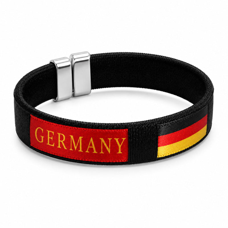 Länder-Armband mit Flagge zum Auswählen für dich